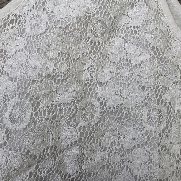 Rebecca Minkoff White Lace Top Size 6 - Picture 7 of 7